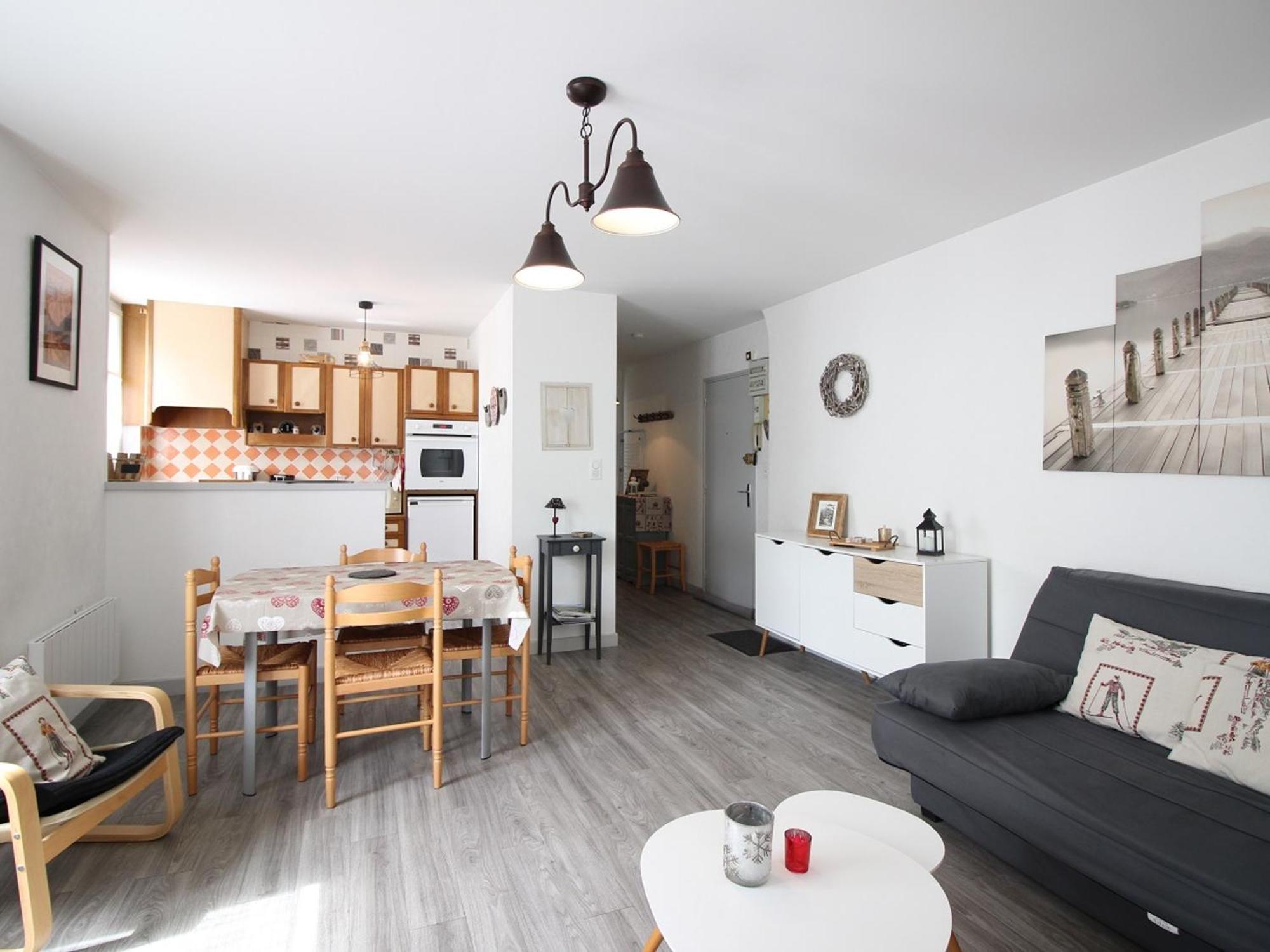 Appartement F2 6 Couchages Centre-Ville Proche Thermes - Fr-1-415-15 Le Mont-Dore Kültér fotó